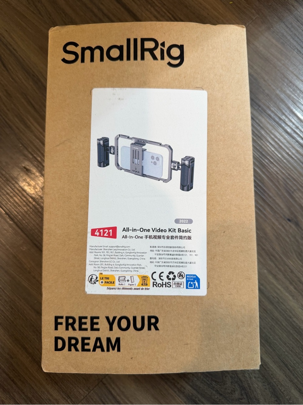 SmallRig All-in-One Video Kit 2022 Basic Universal Phone Cage 4121